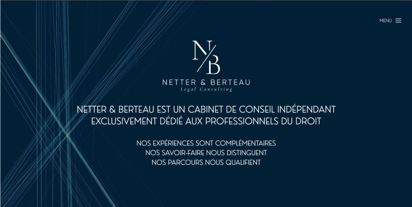 Page Accueil NETTER & BERTEAU